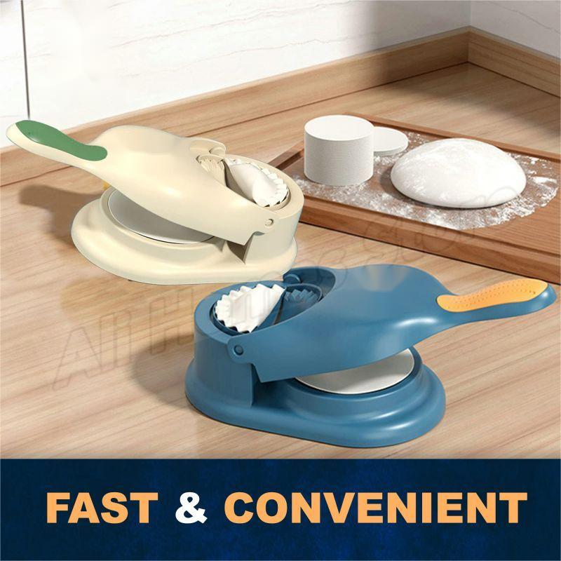 2 in 1 Dumpling Momo Maker Mod - مراجعة Momo Mold Press وسعره
