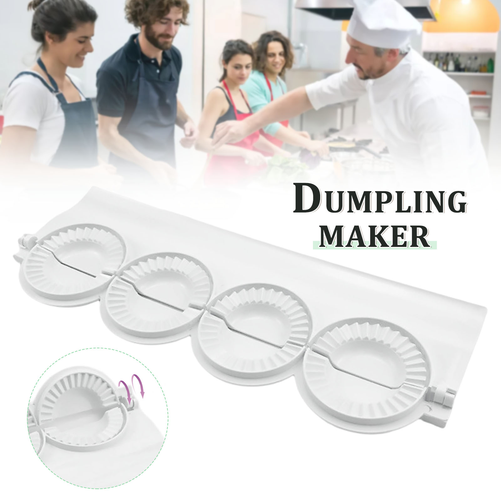 Large Diy Dumpling Mold Dough  - مراجعة Dumpling Press Set وسعره