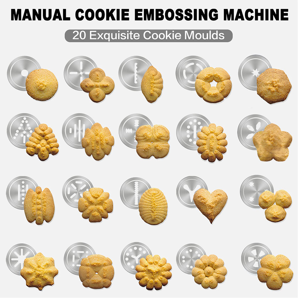 10/20pcs Aluminum Cookie Maker - مراجعة Churros Maker Gun وسعره