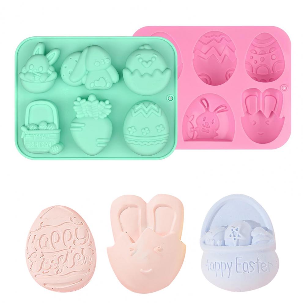 Bunny Chocolate Mold 4pcs Bunn - مراجعة Bunny Cake Mold وسعره
