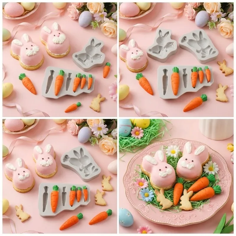 Latest Models 3Pcs Easter Bunn - مراجعة Bunny Cake Mold وسعره