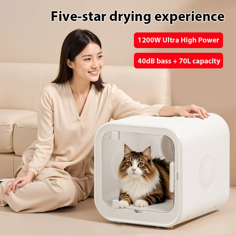 Ultra Quiet Pet Dryer Box, Por - مراجعة Hot Dog Press وسعره