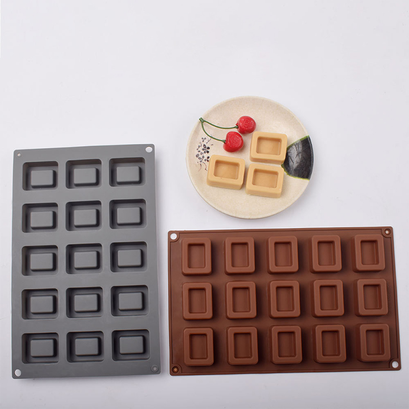 Square Donut Silicone Cake Mol - مراجعة Donut Mold Silicone وسعره