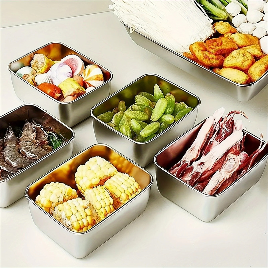 1/3/5pcs Stainless Steel Food  - مراجعة Dim Sum Basket وسعره