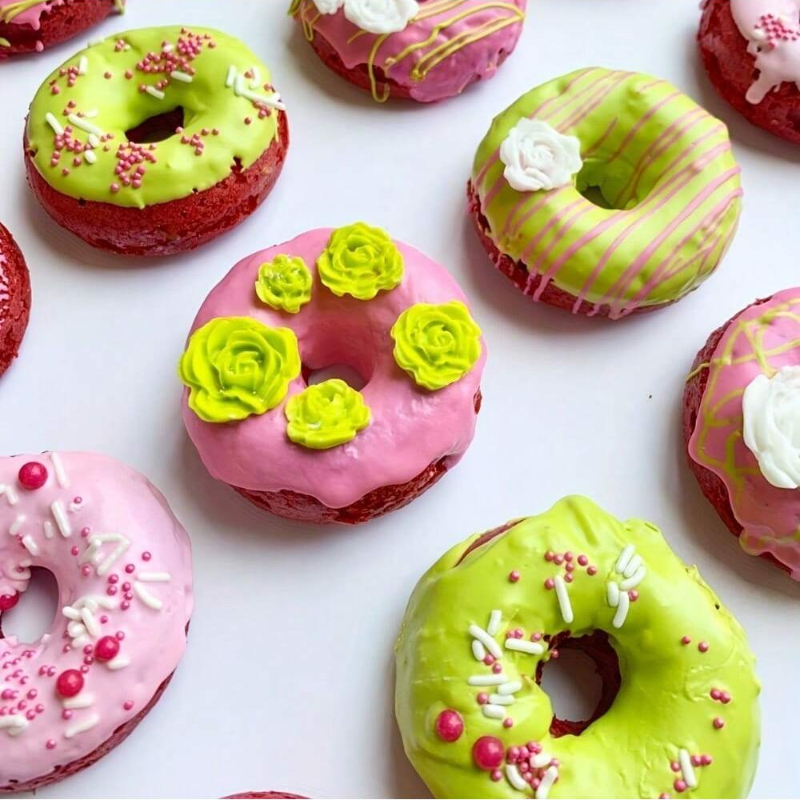 1PC 4 Holes Donut Silicone Mol - مراجعة Donut Mold Silicone وسعره