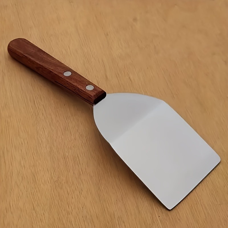 1pc, Brownie Spatula, Metal Br - مراجعة Okonomiyaki Spatula وسعره