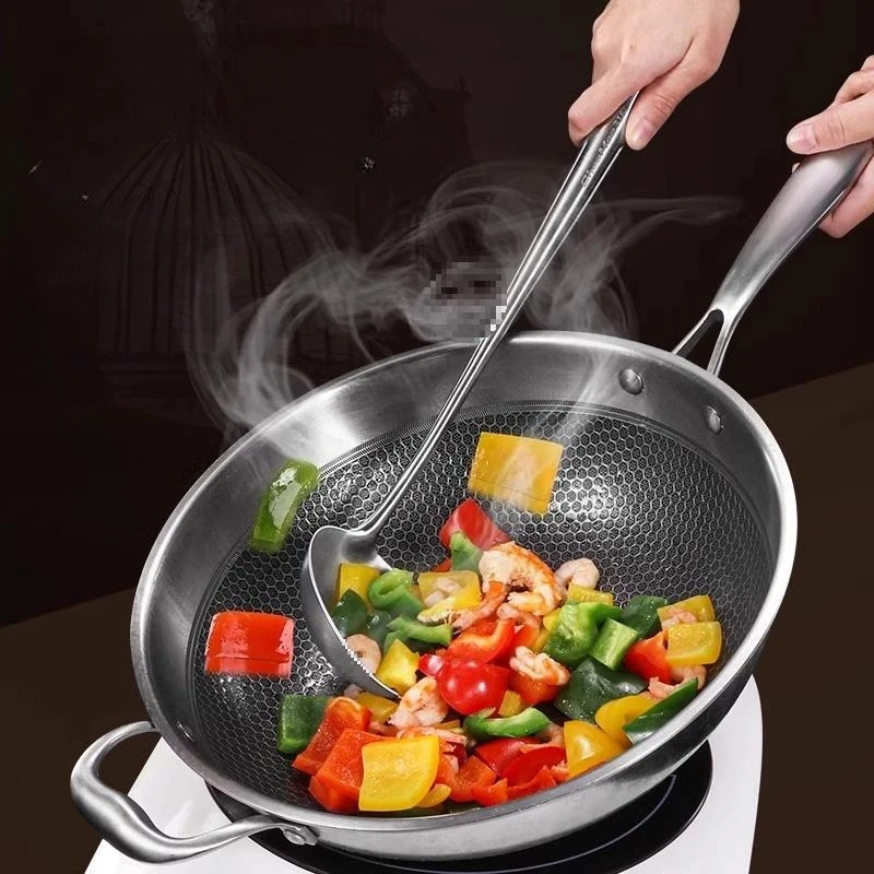 316 Stainless Steel Wok Spatul - مراجعة Okonomiyaki Spatula وسعره