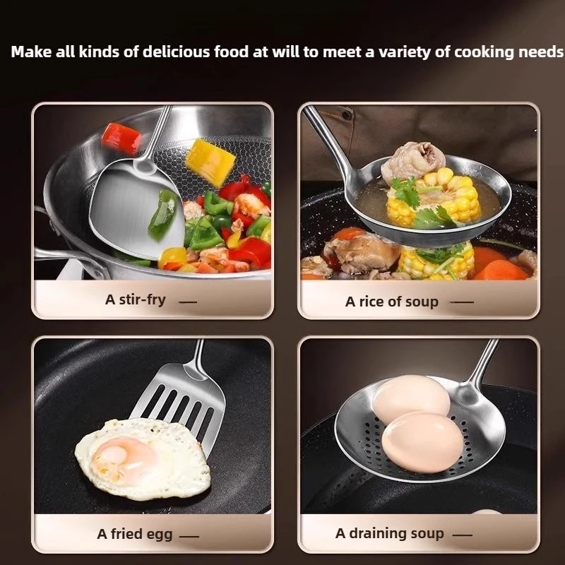 316 Stainless Steel Wok Spatul - مراجعة Okonomiyaki Spatula وسعره