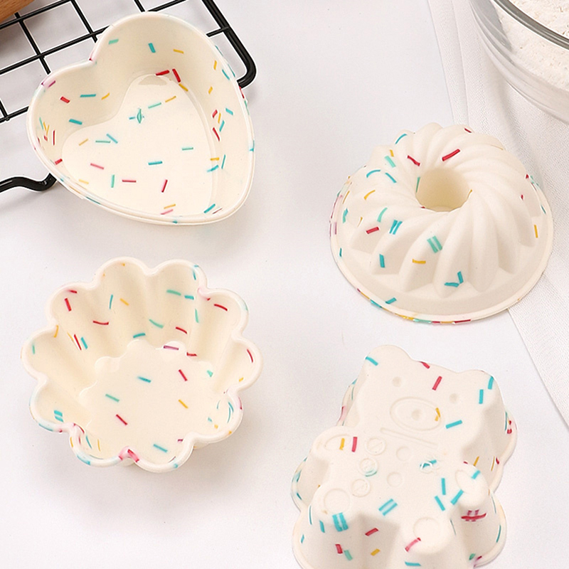 4Pcs Muffin Donuts Cupcake Lin - مراجعة Donut Mold Silicone وسعره