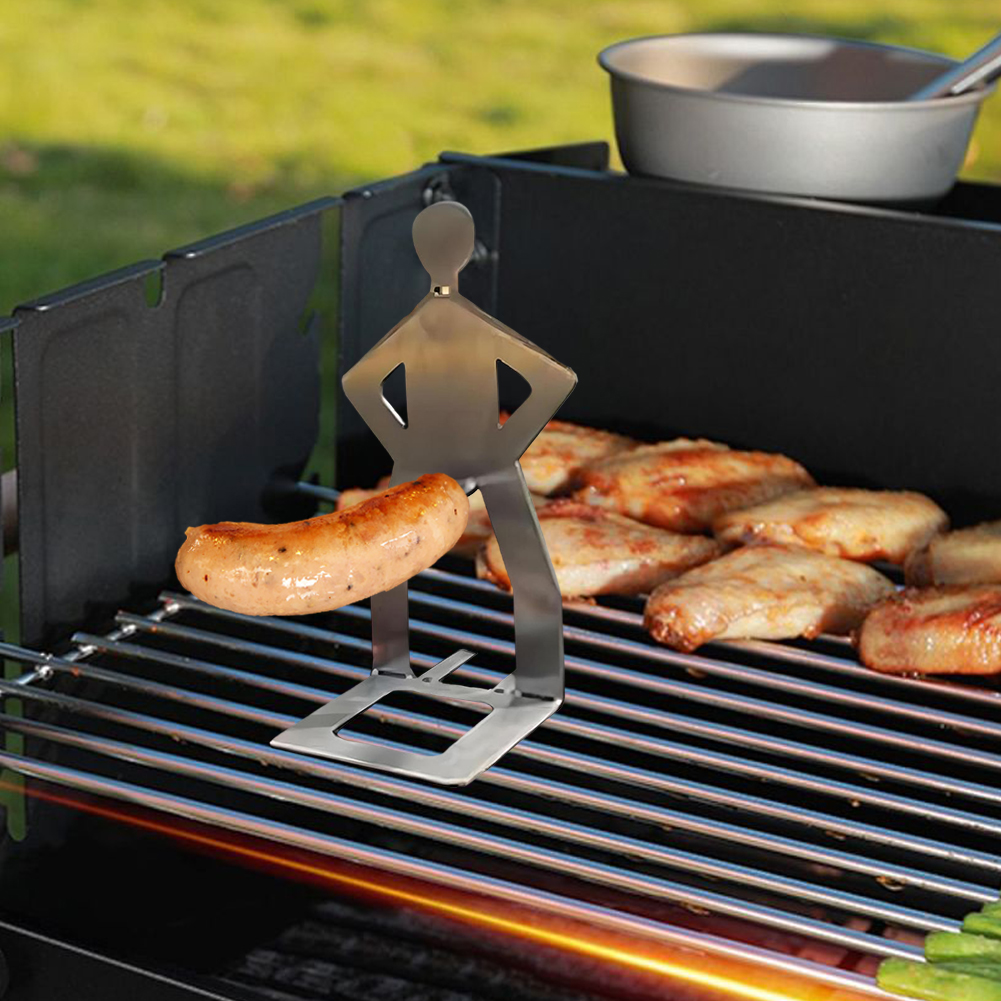 1-5PCS Stainless Steel BBQ Sau - مراجعة Hot Dog Press وسعره