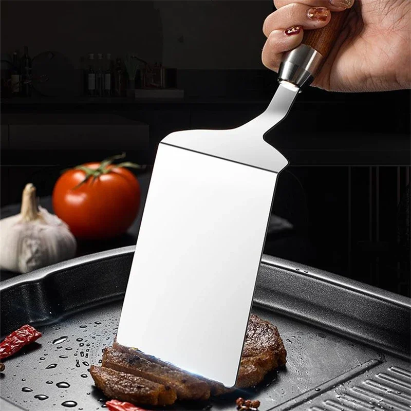 Stainless Steel Square Head St - مراجعة Okonomiyaki Spatula وسعره