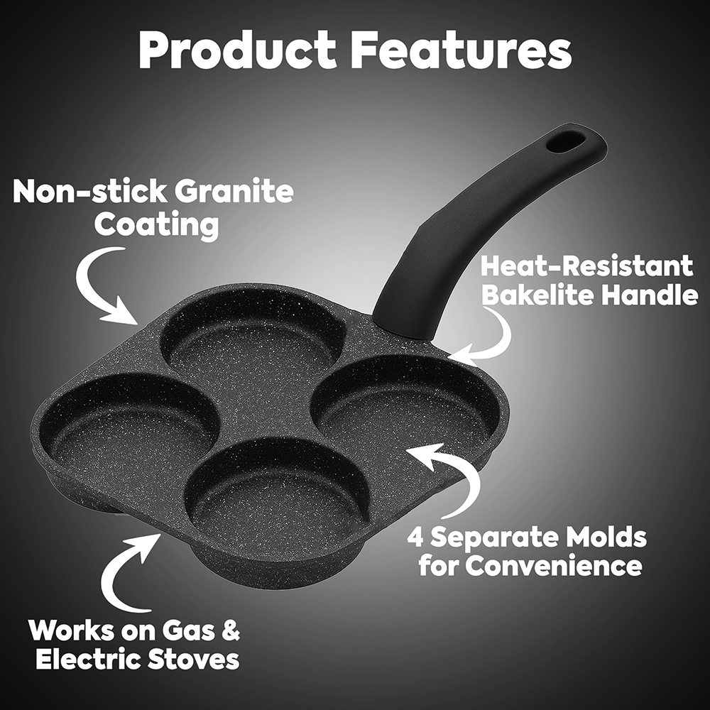 Egg Frying Pan Nonstick Pancak - مراجعة Mini Pancake Griddle وسعره