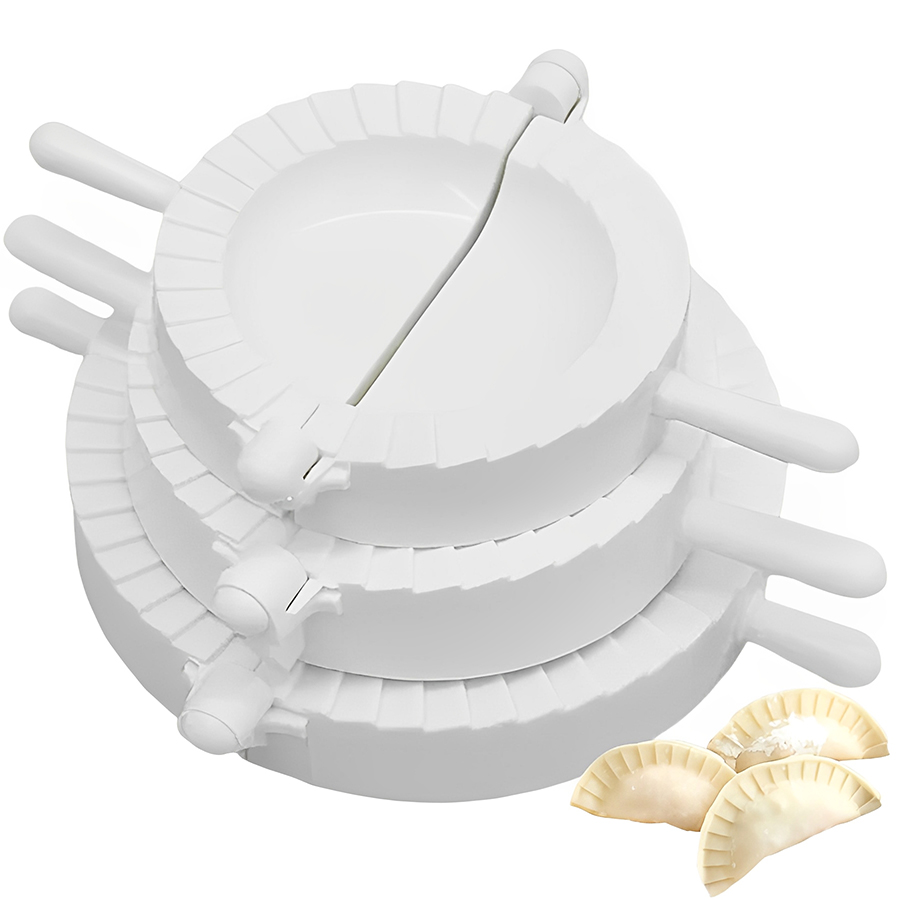 3pcs/set 7-10cm Plastic Dumpli - مراجعة Dumpling Press Set وسعره