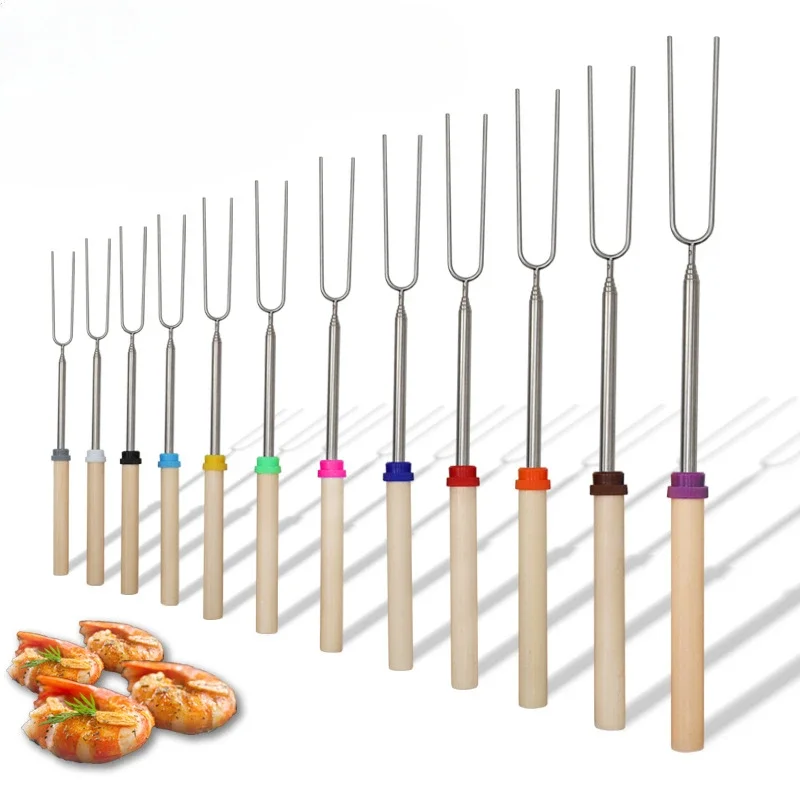 12pcs Telescoping Barbecue For - مراجعة Hot Dog Press وسعره
