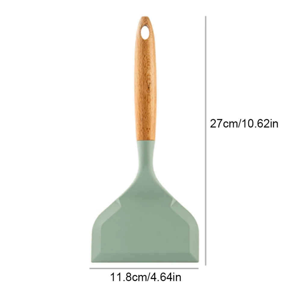 2Pcs Silicone Spatula Wide Mou - مراجعة Okonomiyaki Spatula وسعره