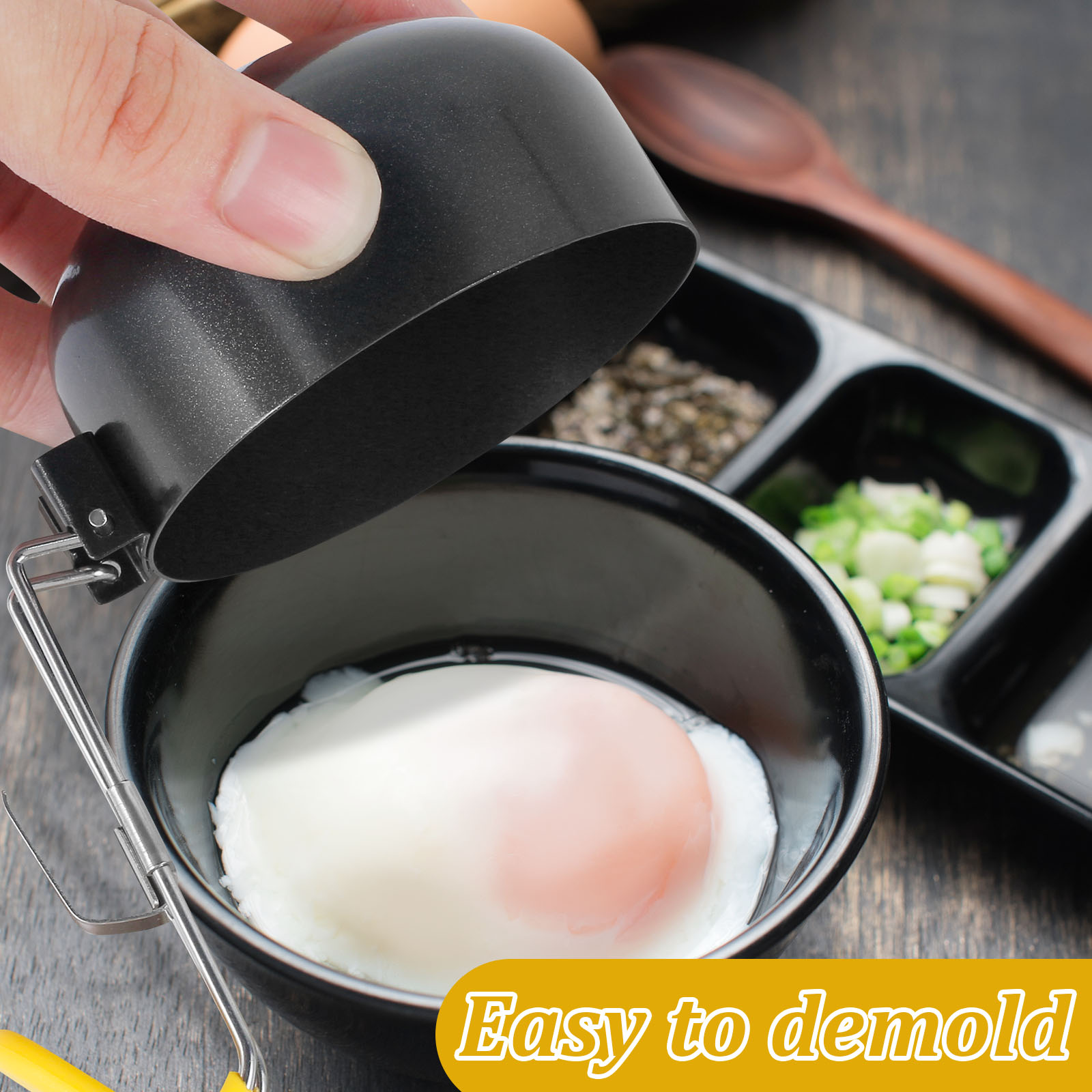 4 Pack Stainless Steel Egg Poa - مراجعة Mini Pancake Griddle وسعره